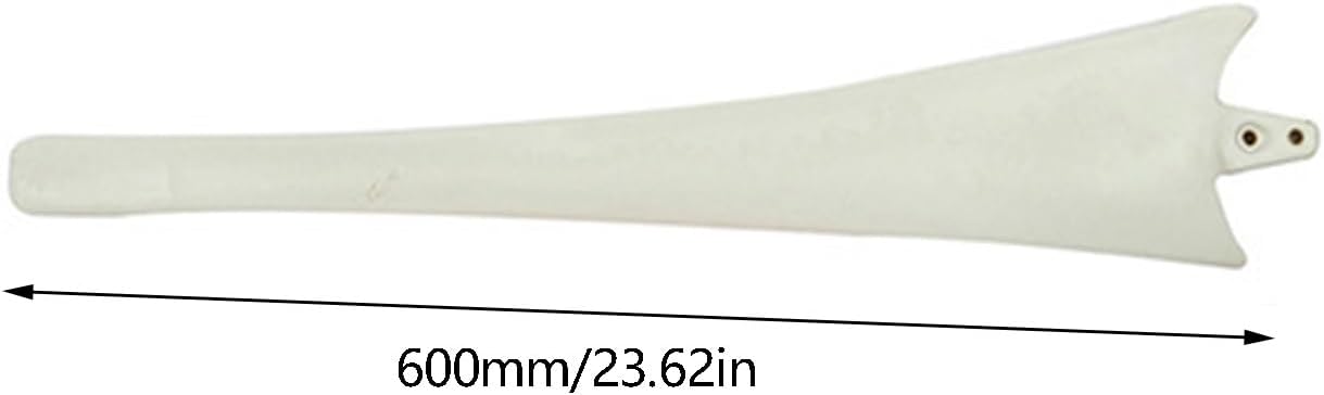 Set of Wind Turbine Blades Replacement 3 Blades + 3 Blade Hub + 3 Blade Cover Wind Turbine Blade Replacement Windmill Blades for Turbine Wind Generator(600mm)