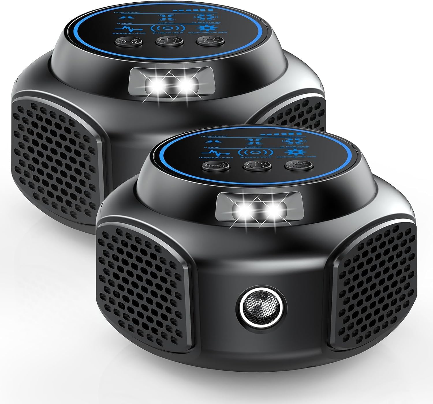 Ultrasonic Mouse Repellent Plug in, Indoor Pest Control for Rodent Mouse Mice Rat Squirrel, Electronic Repelling Device Mouse Traps for House Kitchen Garage 2 Pack