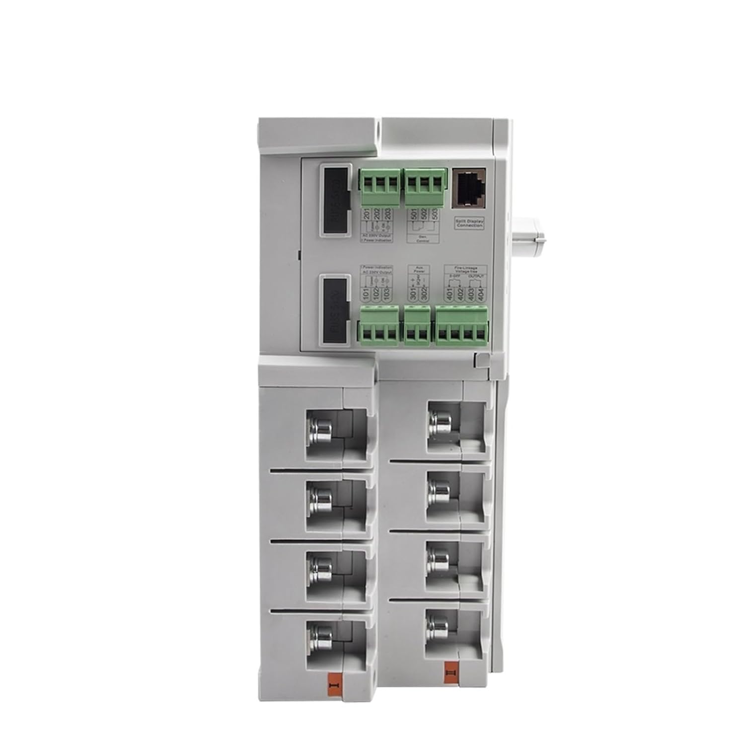 C/D Type 63A 100A 125A ATS Generator Dual Power Automatic Transfer Switch with Control Panel Circuit Breaker(125A D Type Cable)