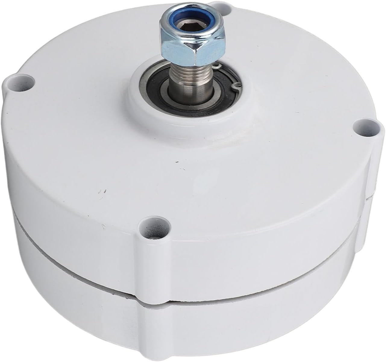 Fockety 3 Phase Generator, Double Shaft 48V Permanent Magnet Electric Motor Compact Design High Efficiency for Vertical or Horizontal Wind Turbines (200W), Focketydm6bfu8wih-12