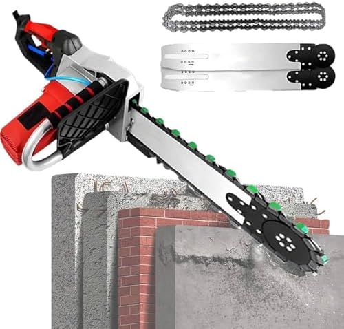 High-Power Electric Wall Chaser 5800W/6500W, Adjustable Cutting Depth 13.8