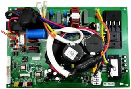 Compatible for Hisense， Variable Frequency air Conditioner KFR-26W/12FZBP-3 External Unit Motherboard 1423772 / 1456110 -077H Components(Yellow)