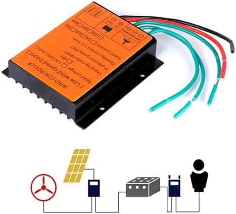 24V 1500W-10000W Wind Turbine MPPT Charge Controller - 12V/24V/48V Hybrid Solar & Wind Power System for Lithium Batteries & Renewable Energy Solutions