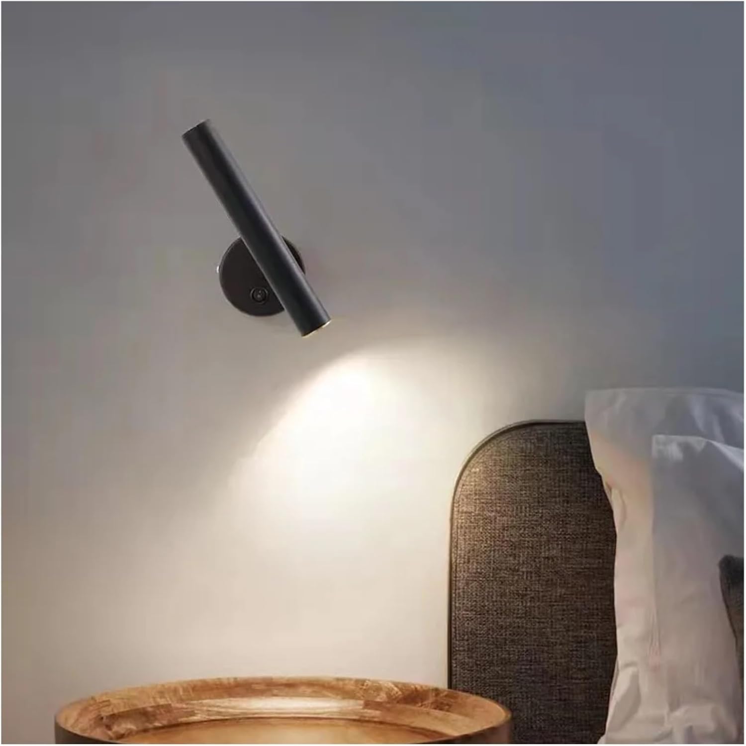 Modern LED Wall Lamp Rotatable Gold White Metal Warm Bedroom Reading Living Room Lighting Fixtures ﻿,for Indoor Illumination