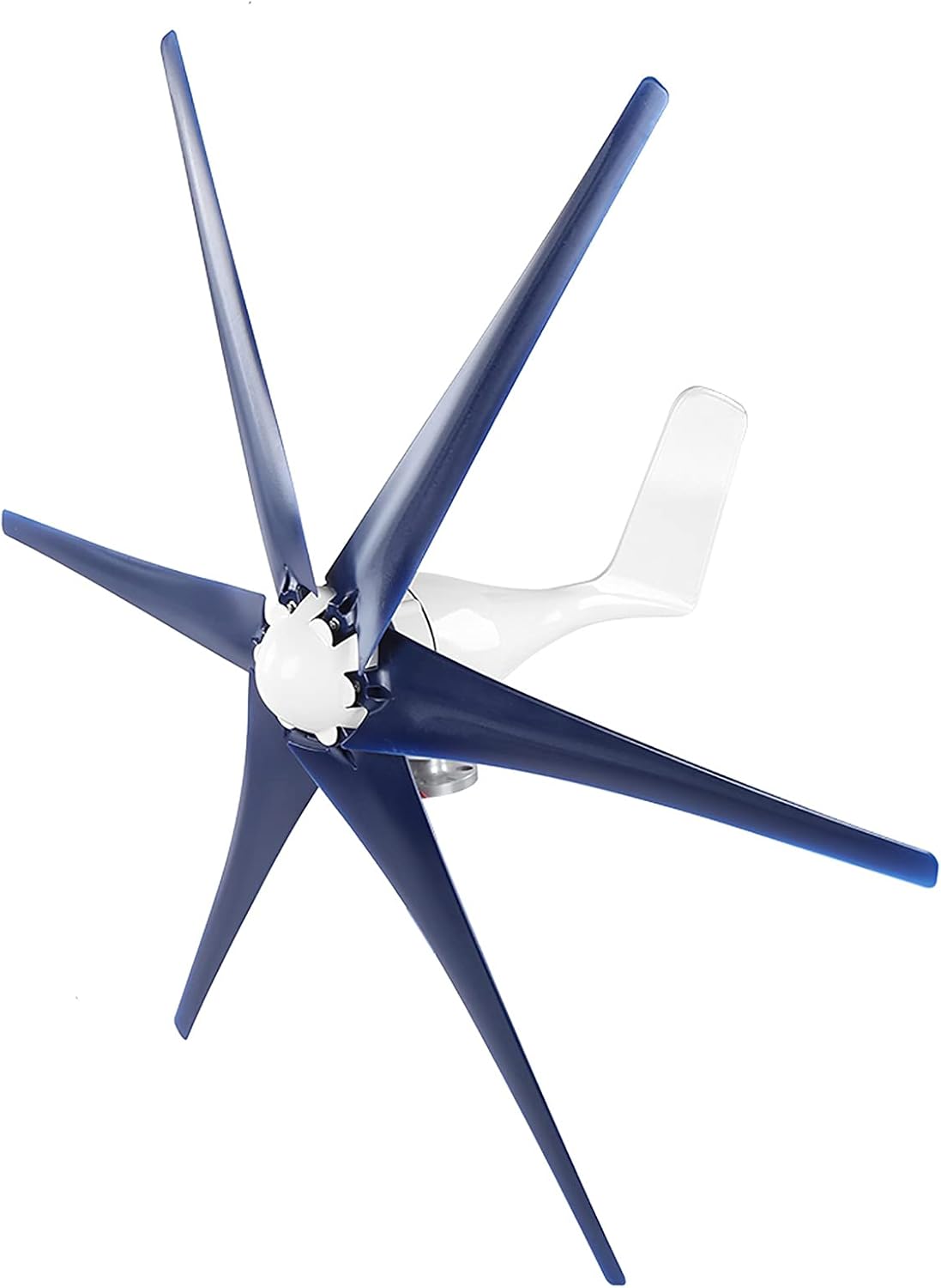 100W Wind Turbine Generator, 6 Blade High Efficiency Power Supply for Industrial Homes (12V)
