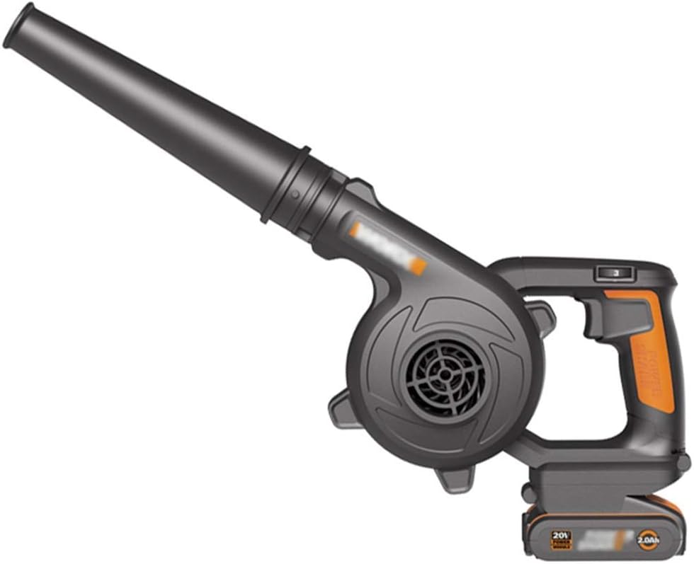 Convenient Cordless Leaf Blower, 2-in-1 Electric Garden Blower and Vacuum & Shredder, 3-Speed Change, for Garden Cleaning