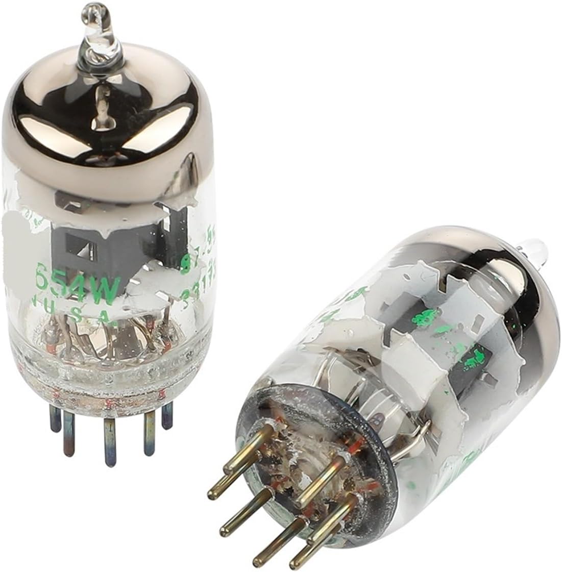 2-Pack 5654W 5654 Vacuum Tube Upgrade for 6J1 6m1 6AK5 6J1P EF95 Audio Amplifier