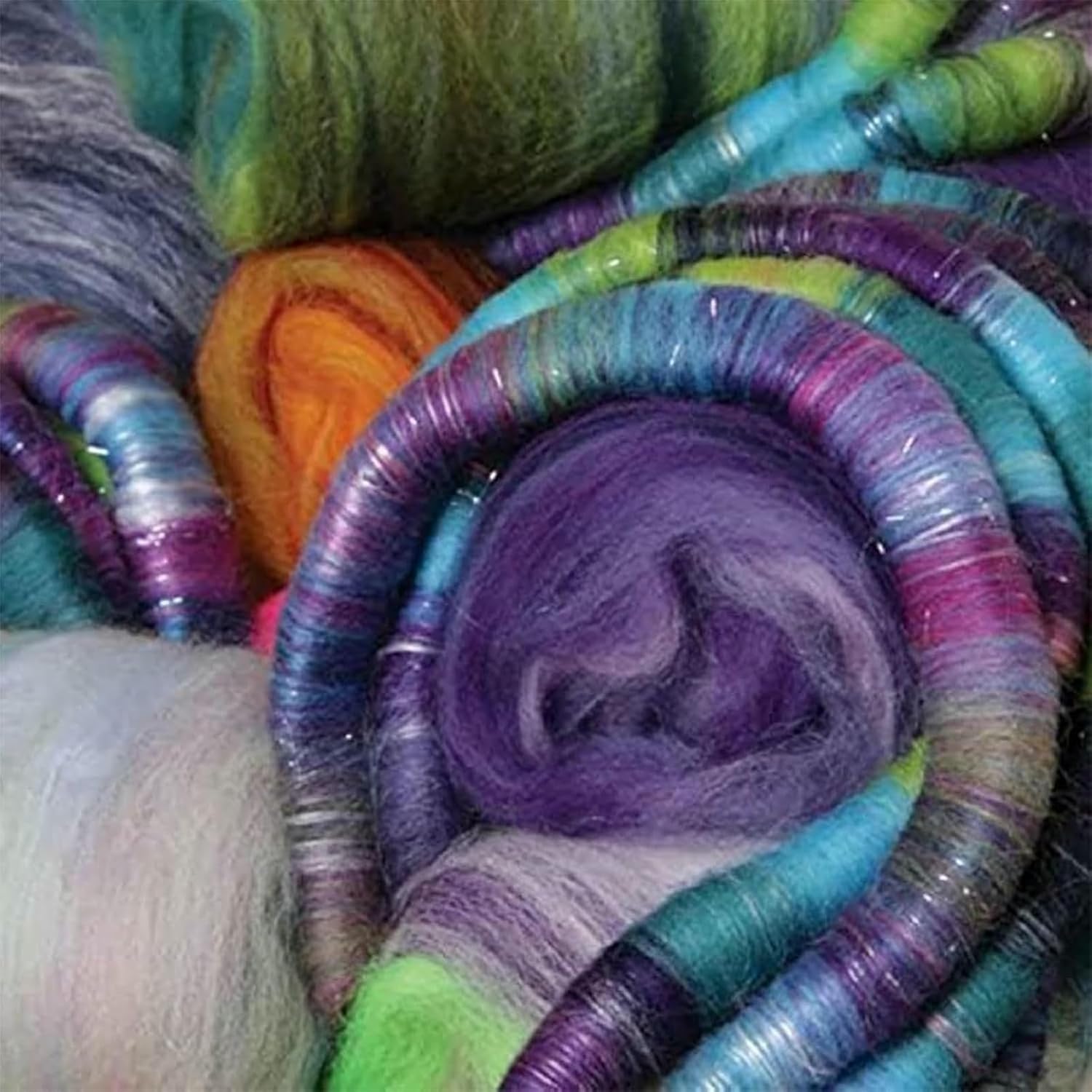 Manual Wool Combing Machine, DIY Manual Wool Felt Machine with Cleaning Brush and Awl, Tooth Pitch Can Be Set, Drum Diameter 315mm, for DIY Craft, Handmade Enthusiasts~/