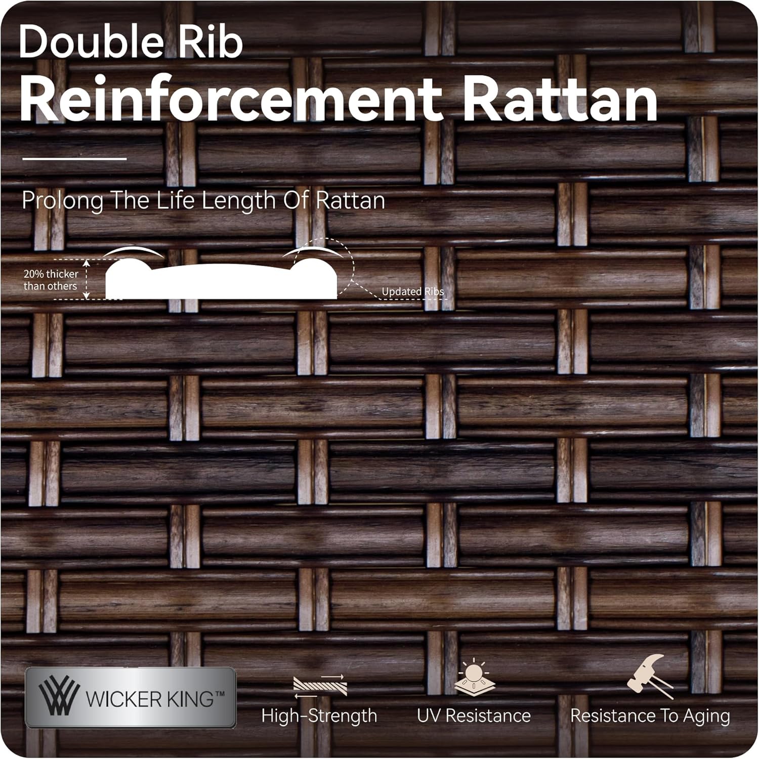 GREEN PARTY Extra Large Outdoor Patio Furniture Set with 56