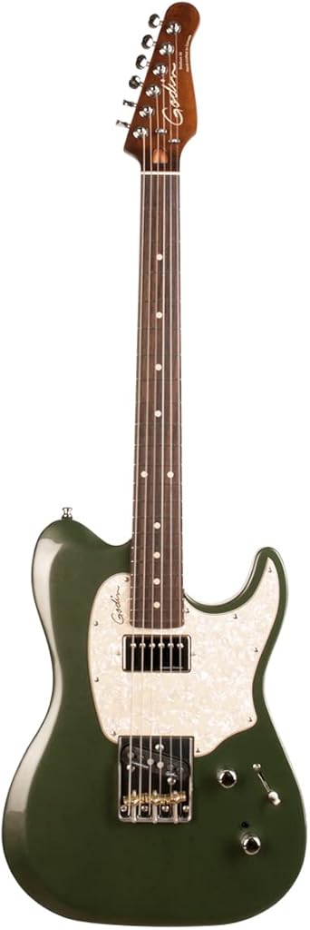 Desert Green Stadium Guitar by Godin