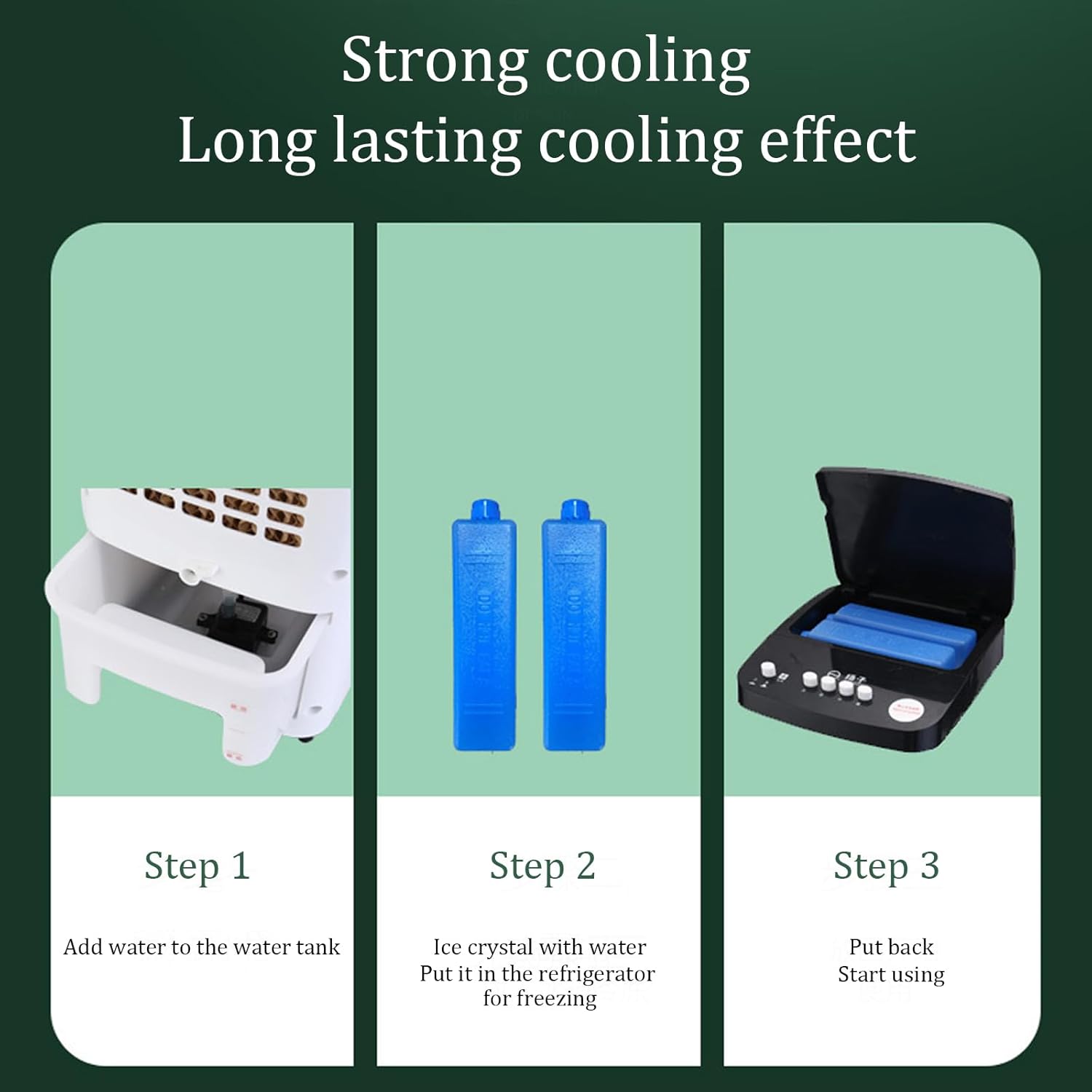 Air Cooler,Multi-Function Portable Air Conditioner,Refrigeration Small Air Cooler,Quiet Air Conditioner Portable,for Bedrooms, Homes, Offices, Study Rooms,etc