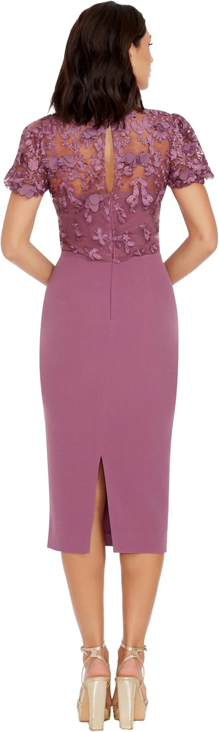 Dress The Population Womens Marianne Bodycon Midi Dress