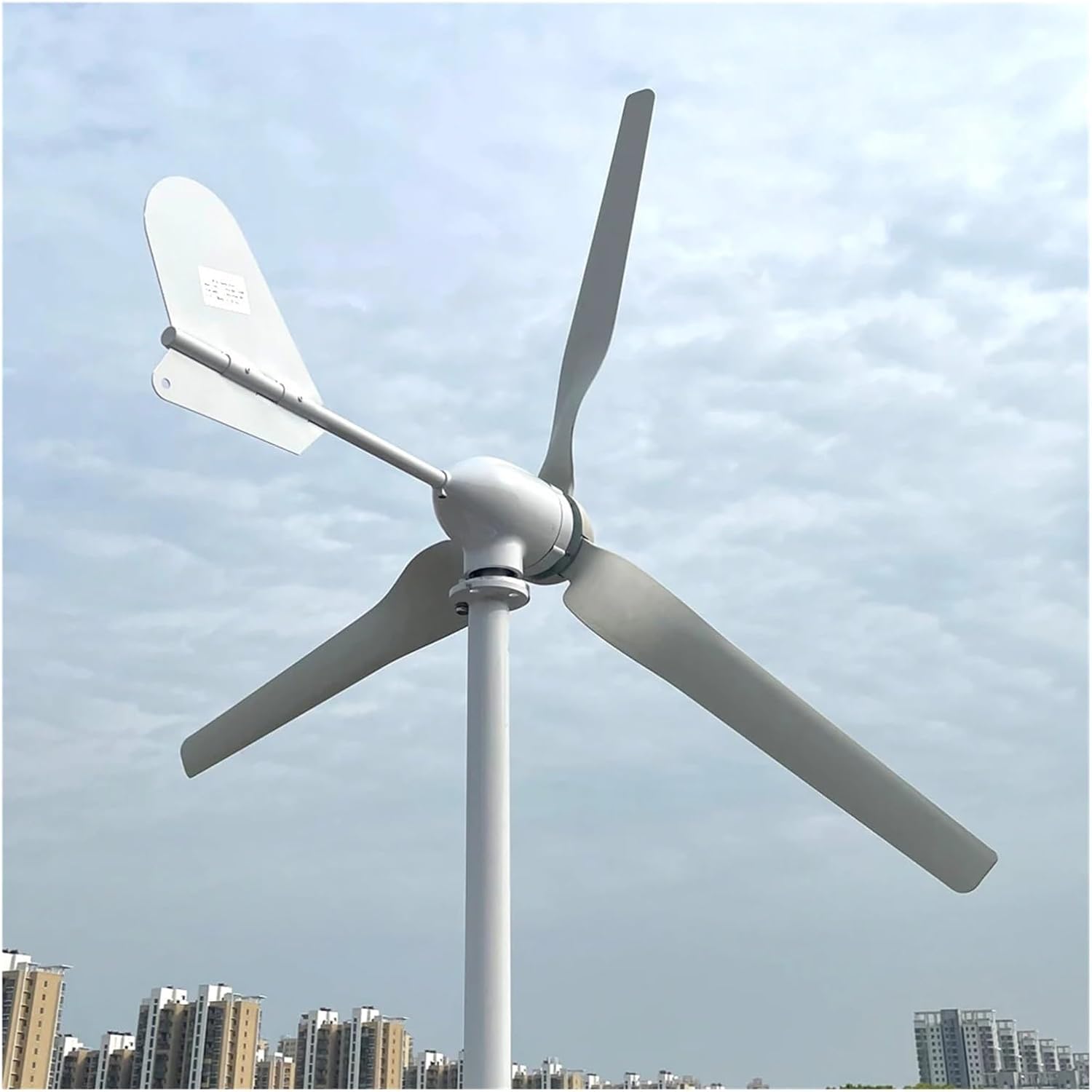 10KW Wind Turbine Generator 10000W 12V 24V 48V Small Windmill 10KW Wind Generators with MPPT Hybrid Controller for Home Low Starting Speed for Home(Off Grid System,12V)