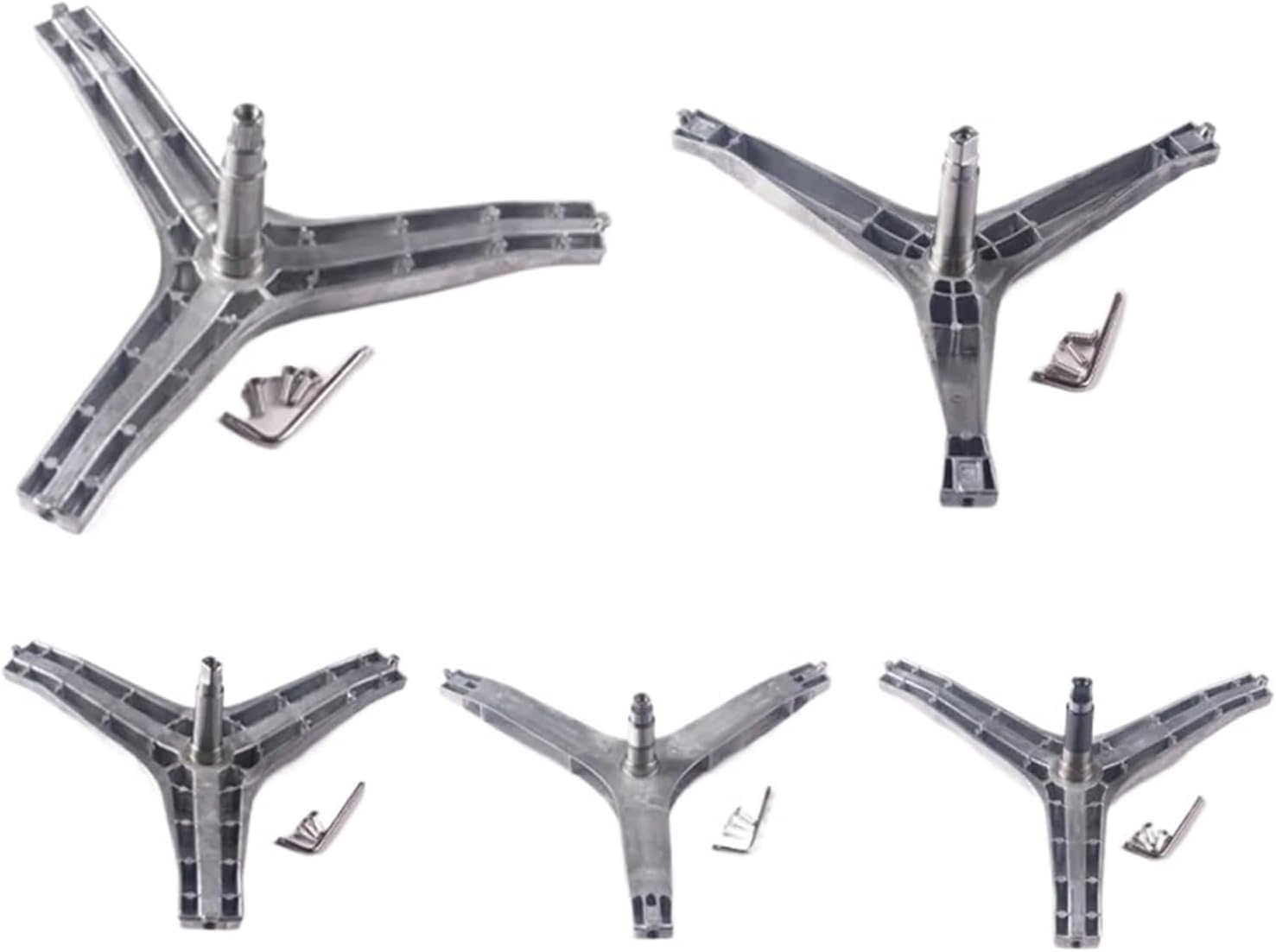 Washing Machine Flange Shaft Assembly DC97-14370H DC97-15184A DC97-15185A Inner Drum Bracket Drum Washing Machine Parts(No. 7 15185A tripod)