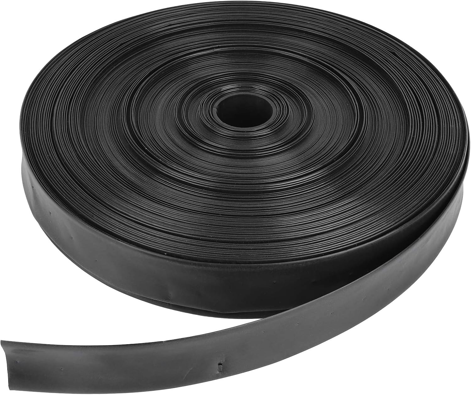 Keenso Drip Irrigation Hose for Garden Irrigation, Hose Line for System, 200M PE Tape with 5 Water Outlets for Greenhouse Planting