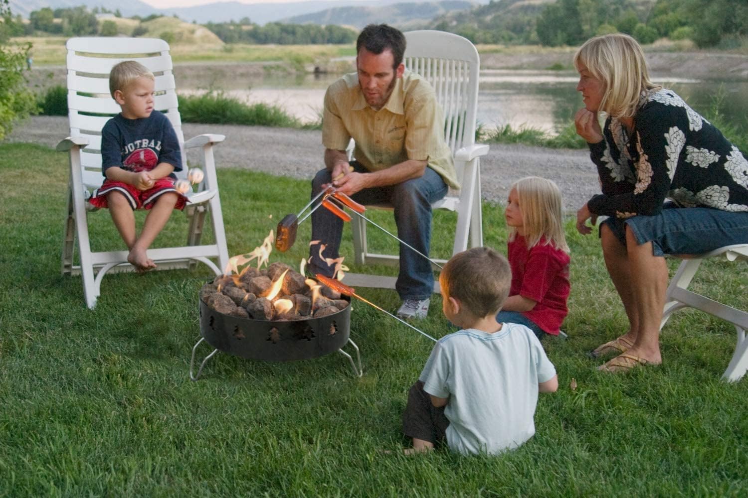 Camp Chef Propane Outdoor Portable Campfire