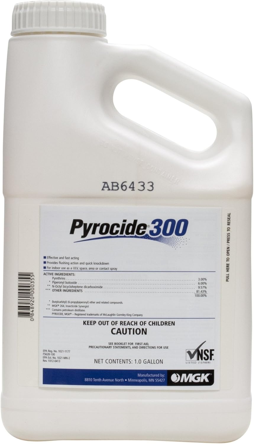 MGK - 10087 - Pyrocide 300 - Fogging Solution - 1 Gallon (128 oz)