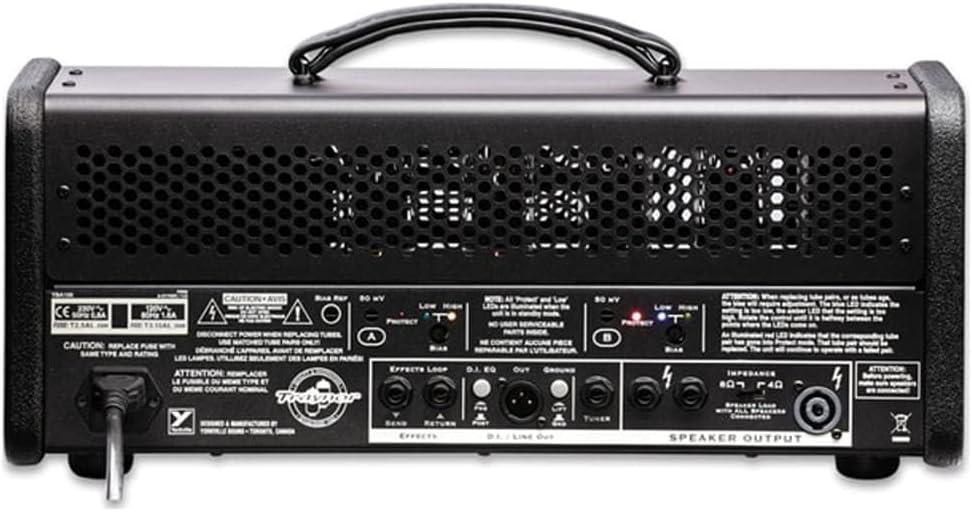 Traynor YBA-100 All Tube Lightweight 100 Watt Bass Head