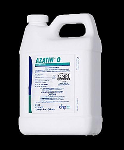 Azatin O Biological Insecticide-OMRI-4.5% Azadirachtin-Replacing Azatin XL (3.0 Azadirachtin)- 1 Quart by Grower's Solution