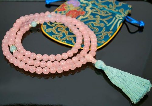 Rose Quartz Mala Prayer Beads