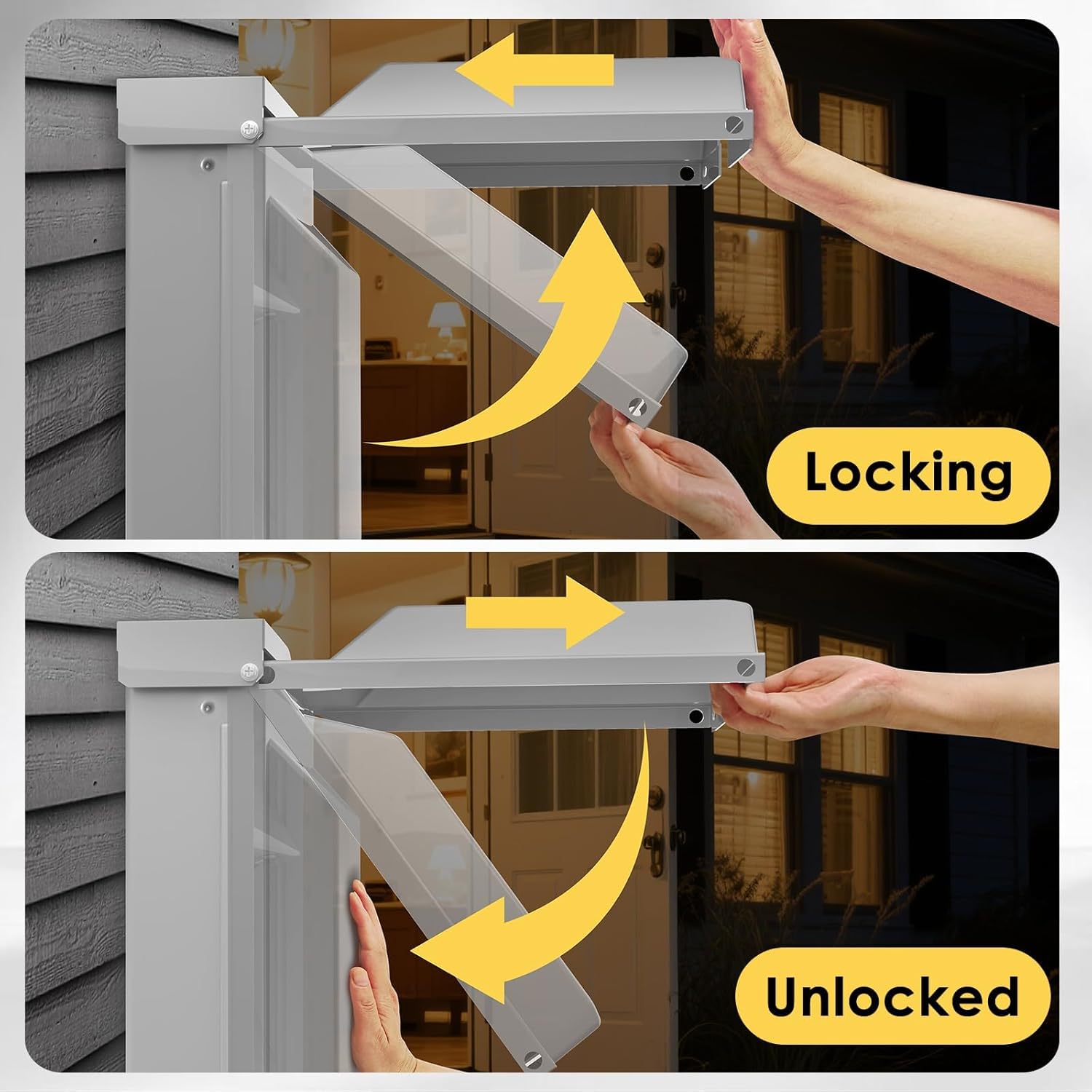 50A Generator Setup SS2-50P Power Inlet Box with Interlock Kit (suiable for Squared QO 150/200A Panel), Safety Solution for homeowners During Outage