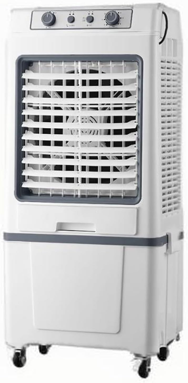 Portable Air Conditioners, Evaporative Air Cooler with 3 Speeds, Fast Cooling Windowless Portable Evaporative Coolers for Home Use(Gray)