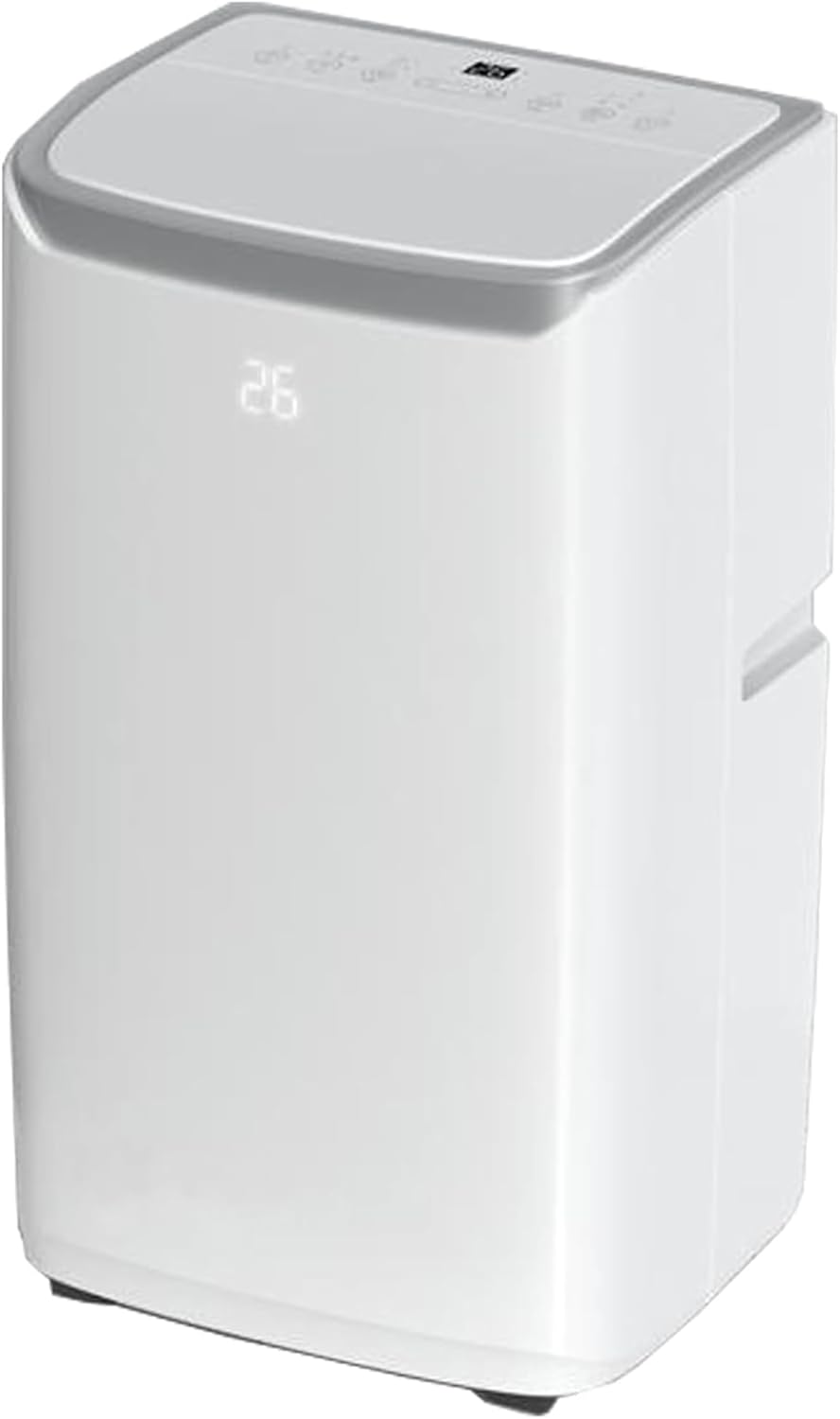 12,000 BTU Portable Air Conditioner for 550 Sq Ft - 3-In-1 AC Unit with Cooling/Dehumidifier/Fan Modes, Remote Control, 24H Timer & Installation Kit for Home/Office/Dorm