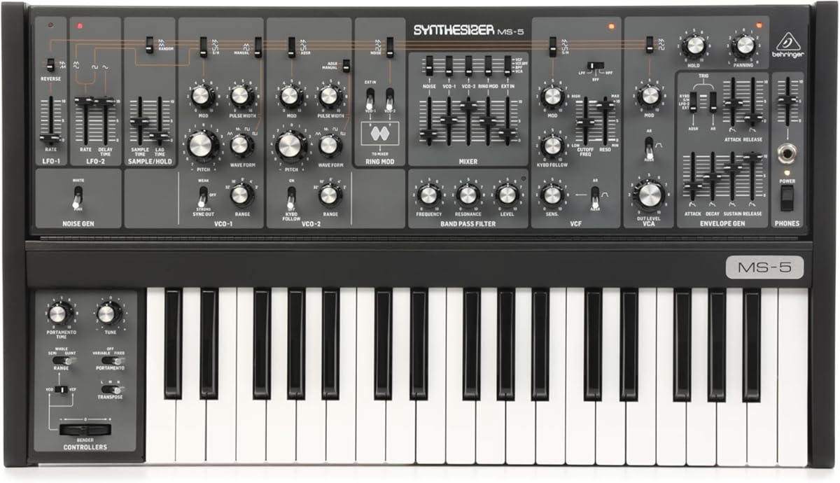Behringer MS-5 37-key Analog Synthesizer