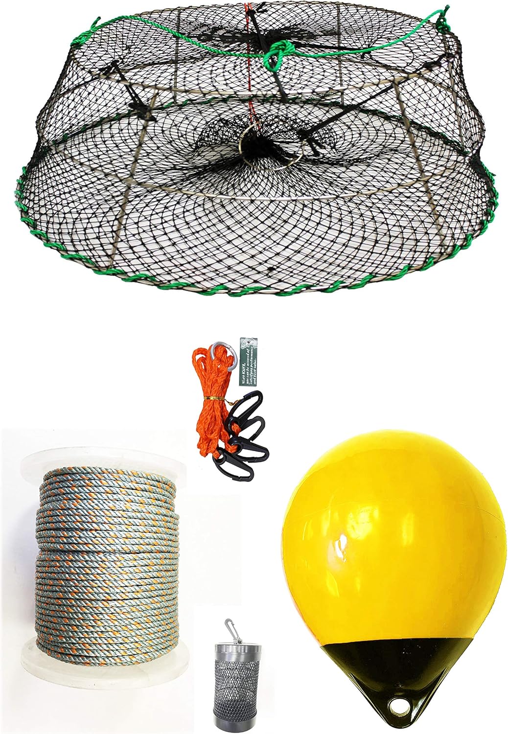 KUFA Sports Tower Style Prawn Trap with Prawn Trap Accessory Combo(CT77+PNQ38Y+HA2)