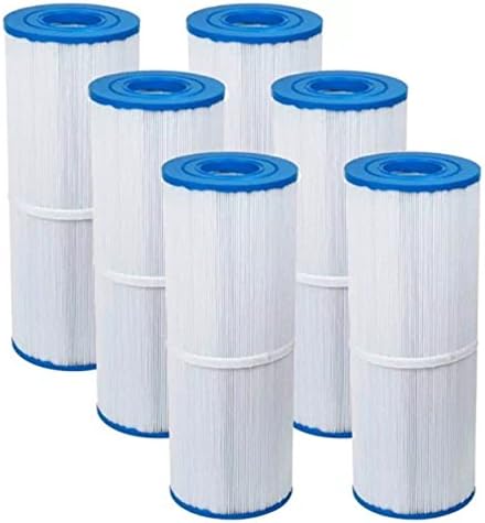 Clear Choice Pool Spa Filter 5.00 Dia x 13.31 in Cartridge Replacement for Jacuzzi CFR 25 CFT 25 Aladdin 12507, [6-Pack]