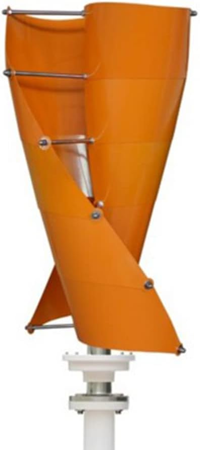 Wind Turbine, 3000W Wind Tubine Generator Vertical Turbine Alternative Free Energy Windmill 24V 48V MPPT Controller Wind System(with MPPT Controller,48V)