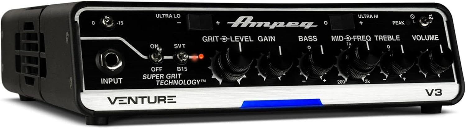 Ampeg Venture V3 Bass Guitar Head, 300 Watts