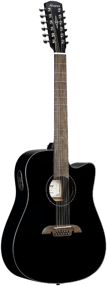 AD60ce 12-String Black 2024 Model