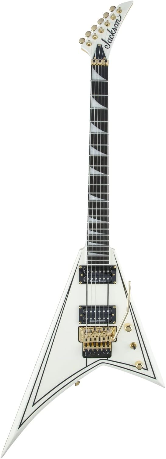 Jackson RR3 Pro Series Rhoads - Ivory with Black Pinstripes