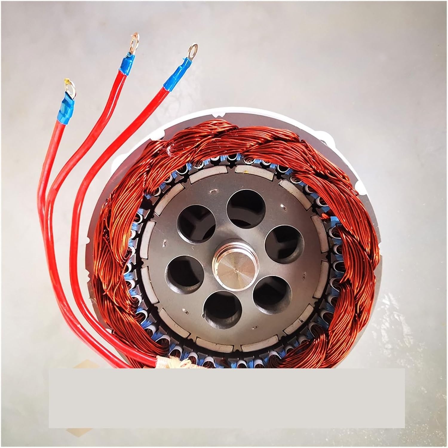 Wind Turbine Generator 1000W Low Speed 12V 24V 48V Gearless Permanent Magnet Wind Turbine Generator Low Starting Speed for Home(with Base,48V_1000W)