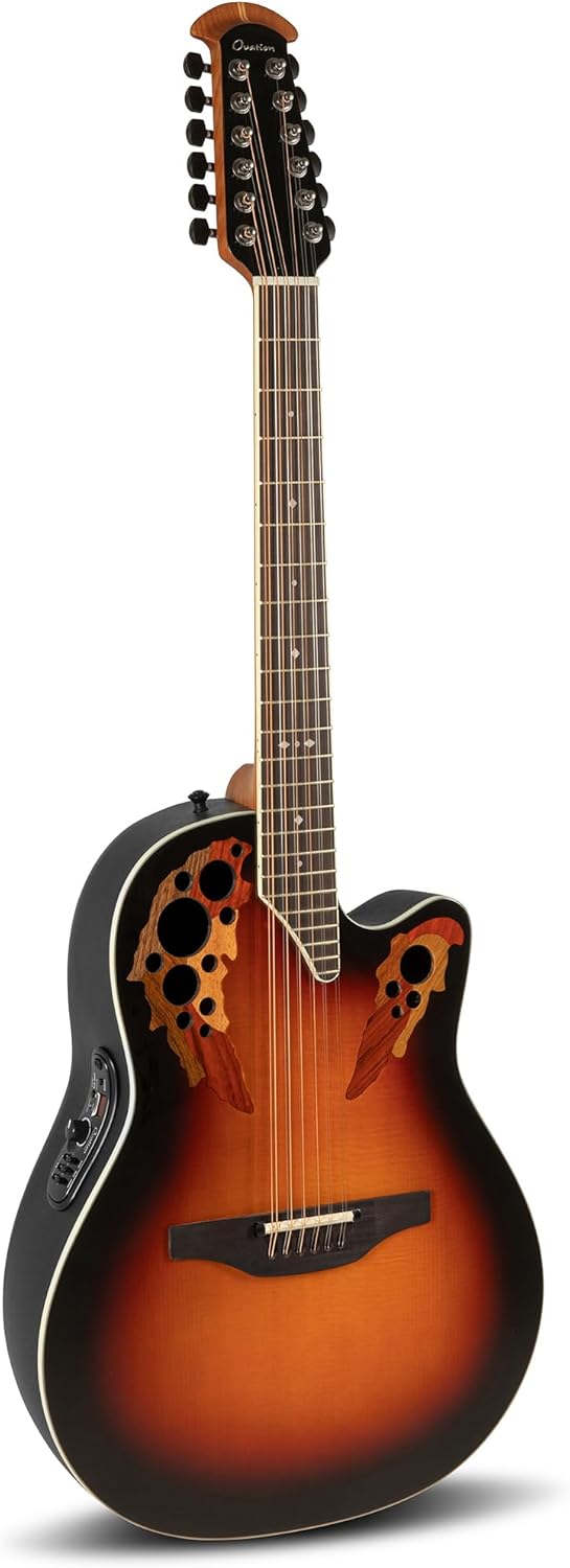 Ovation Pro Elite Balladeer 12-String Guitar 2758AX-NEB New England Burst