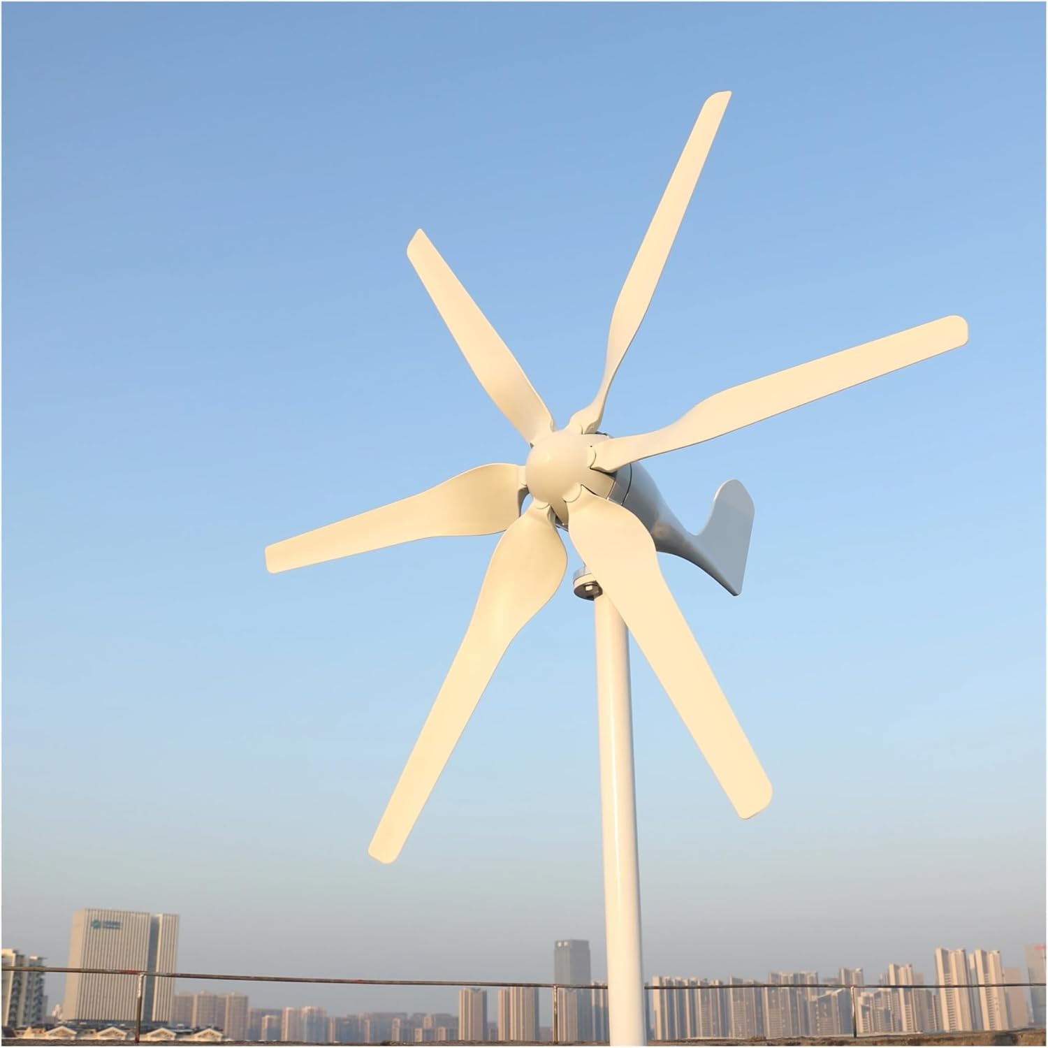 Wind Turbine Generator Kit, Low Speed Star Wind Turbine nerator 12V 24V 48V 800w Free Alternative Energy Windmill for Hybrid Solar Wind System(48v)