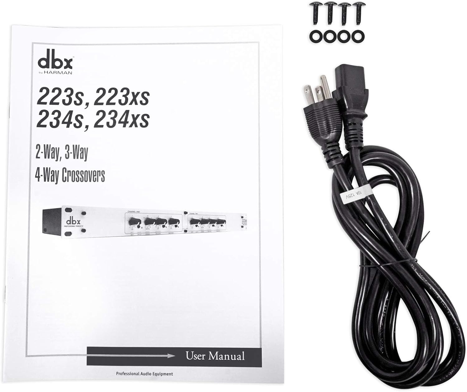 dbx 234s Stereo 2-Way, Mono 4-Way Crossover