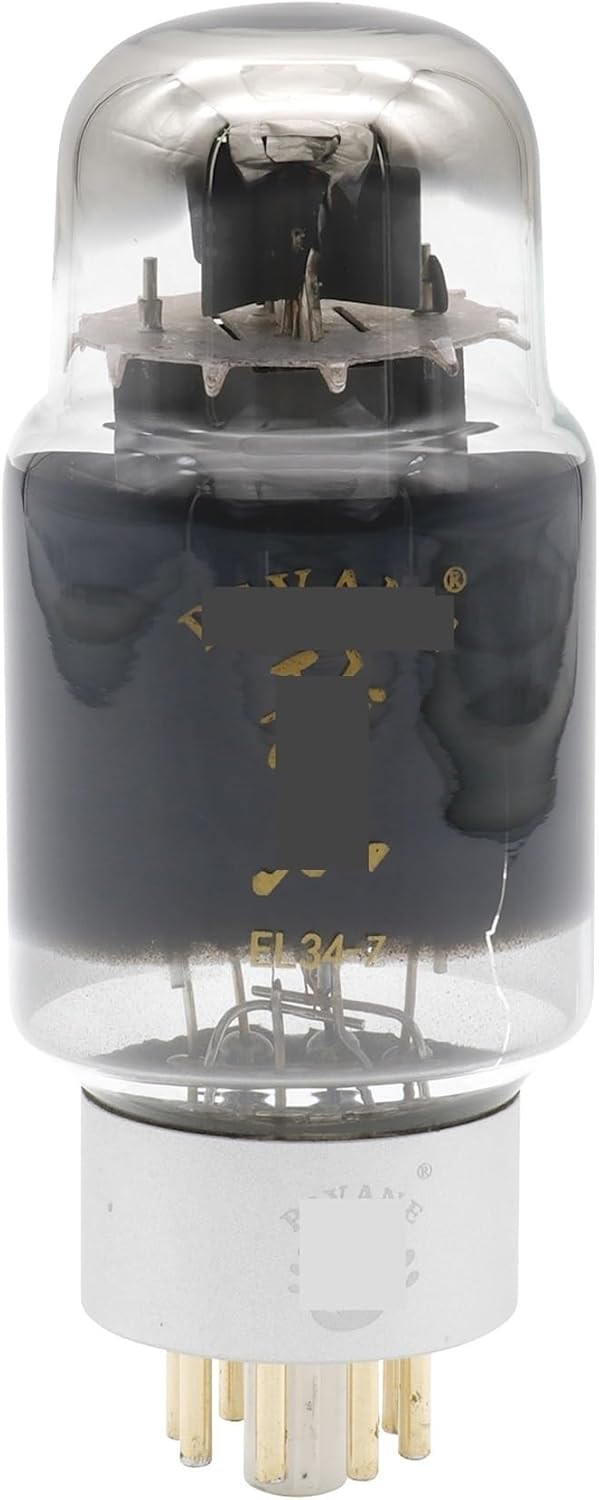 EL34-Z Tube Replaces 6P3P 6L6 EL34 EL34C 6CA7 HiFi Tube Audio Amplifier DIY Matching(EL34-Z-1PC)