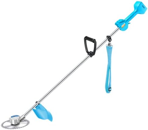 Cordless Grass Strimmer Wired Battery Electric Lawn Mower Rechargeable Small Household Lawn Mower ELD Piggyback Battery Lawn Mower E