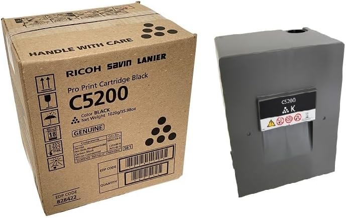 828422 828423 828424 828425 Genuine New Black Cyan Magenta Yellow Toner C5200S C5210S