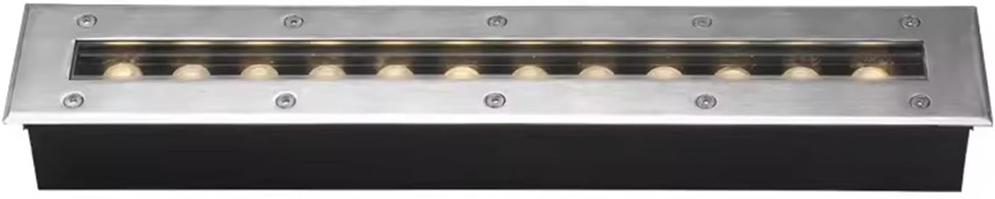 LED Well Lights Outdoor In-Ground Lights AC85-110V Waterproof IP66 LED Underground Light for Garden Tree Fence Pathway Deck Recessed Landscape Light