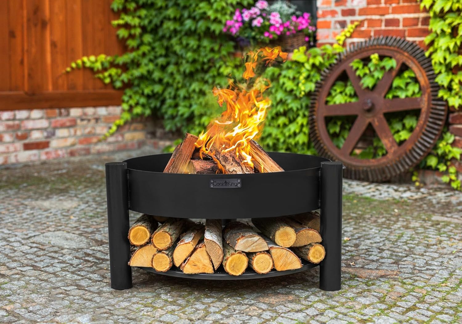 Cook King 111246 Montana Fire Pit, 23.5