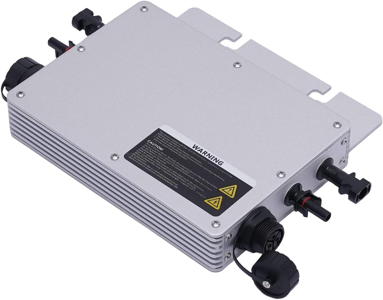 700W Grid Tie Inverter, Solar Grid Tie Micro Inverter Waterproof IP65 DC54V PV Input AC110V Output for Solar Panel for Various Household Appliances