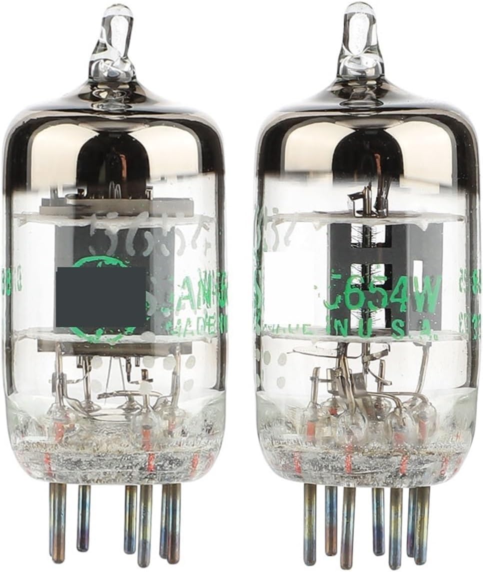 2-Pack 5654W 5654 Vacuum Tube Upgrade for 6J1 6m1 6AK5 6J1P EF95 Audio Amplifier