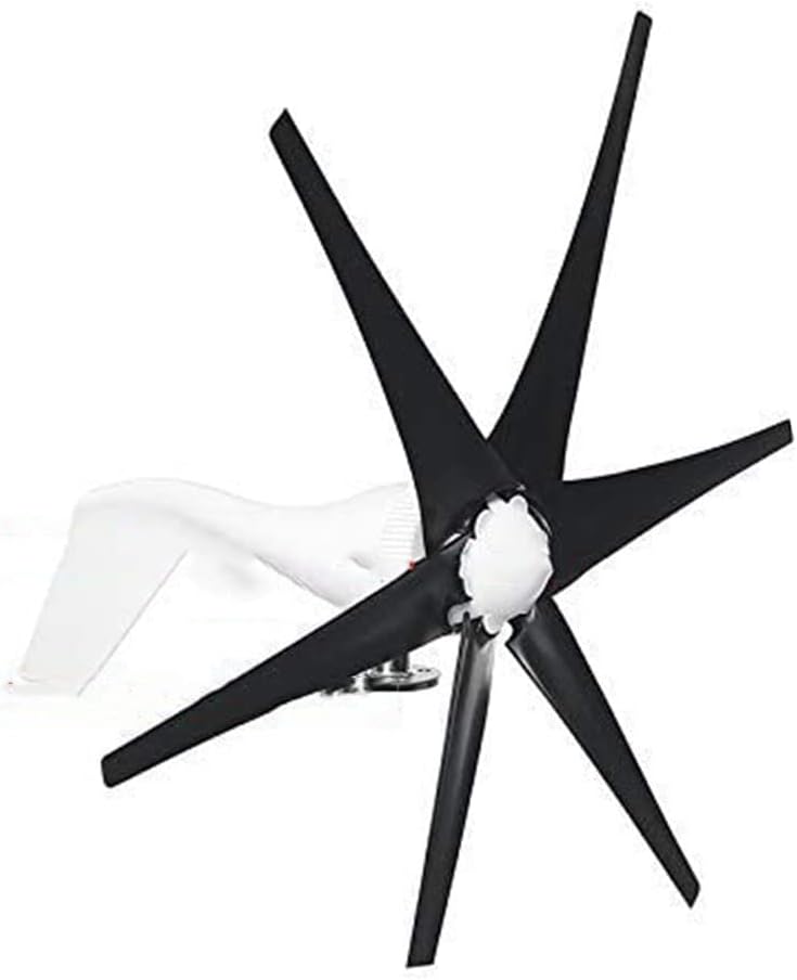 Wind Turbines,6 Blade Wind Turbines+Controller Wind Generator Power Windmill Energy Turbines Charge,24V (12V)