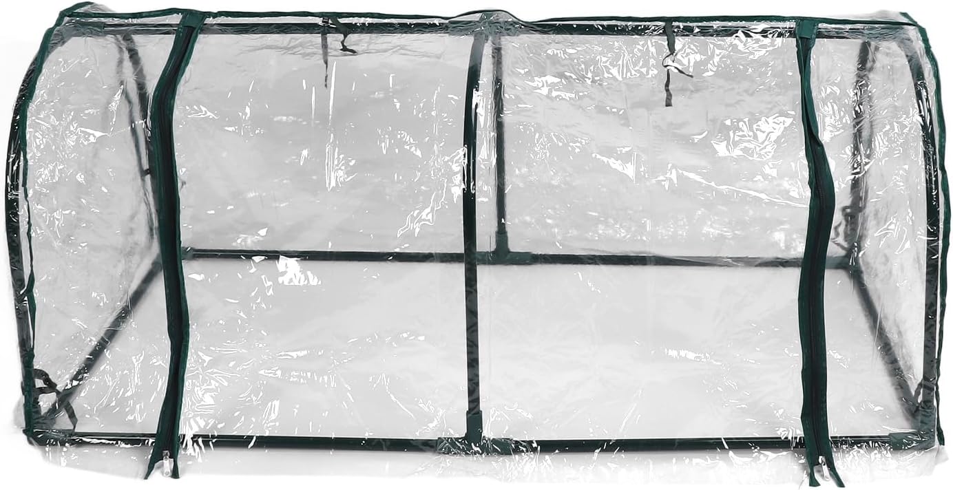 Mini Greenhouse Portable Plant Flower Shelf Tent Nursery Plant Cover Tent for Lawn Patio Garden Indoor Outdoors