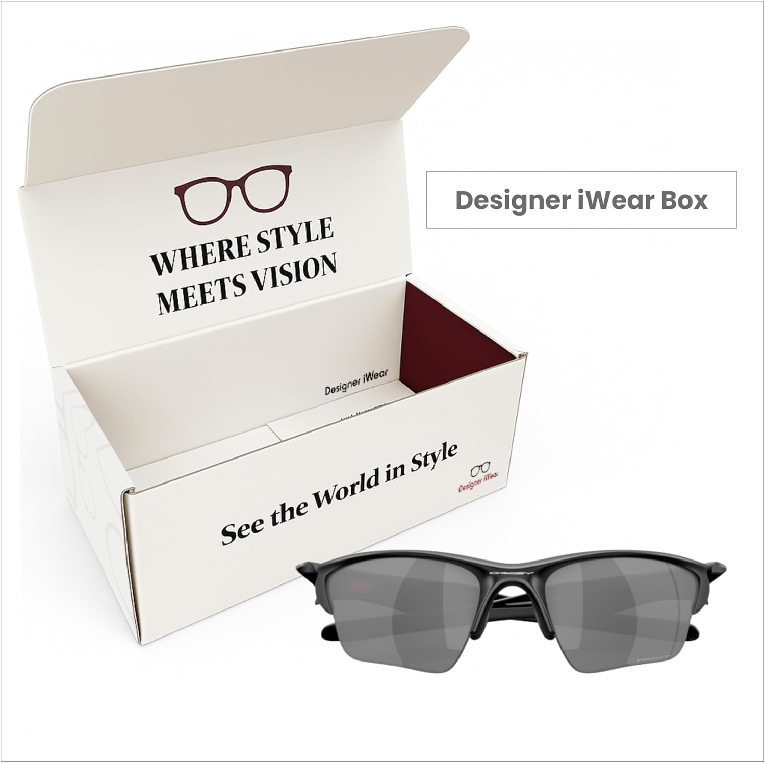 OAKLEY Half Jacket 2.0 XL OO9154 Rectangular Sunglasses For Men+ Bundle Accessory Leash Kit, Microfiber Pouch