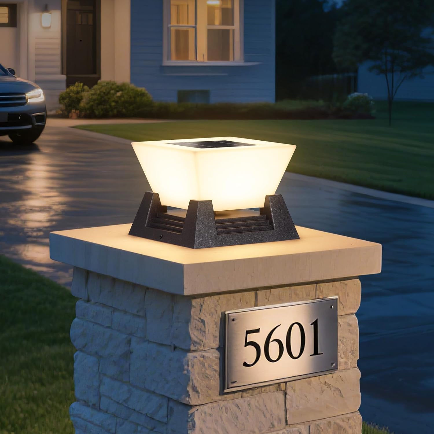 Solar Post Lights, 11