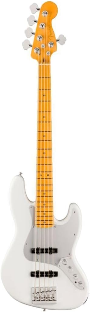 Fender American Ultra II Jazz Bass V - Avalanche, Maple Fingerboard